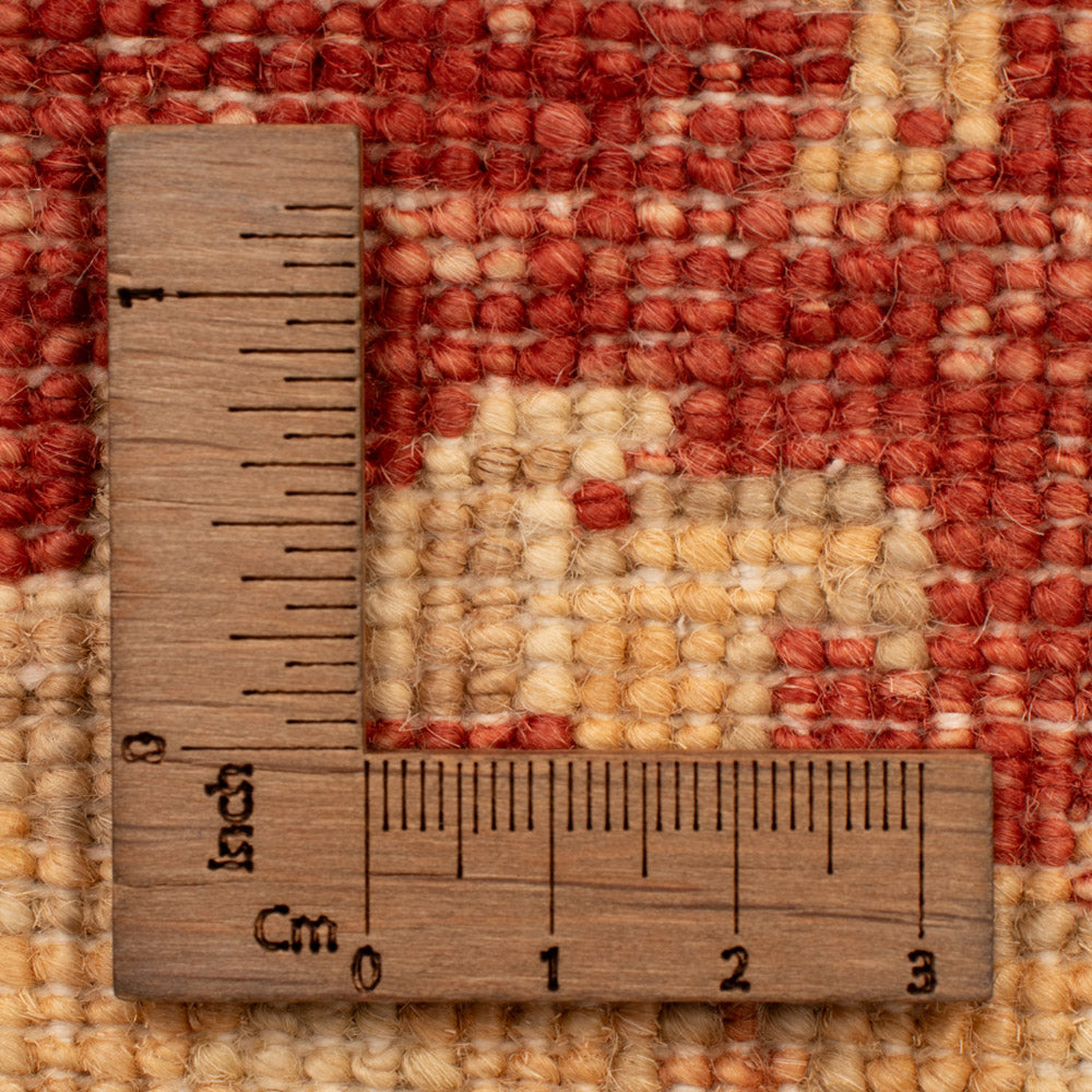 Ziegler Teppich - 85 x 60 cm - bordeauxrot