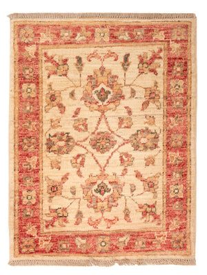 Ziegler Teppich - 68 x 53 cm - beige