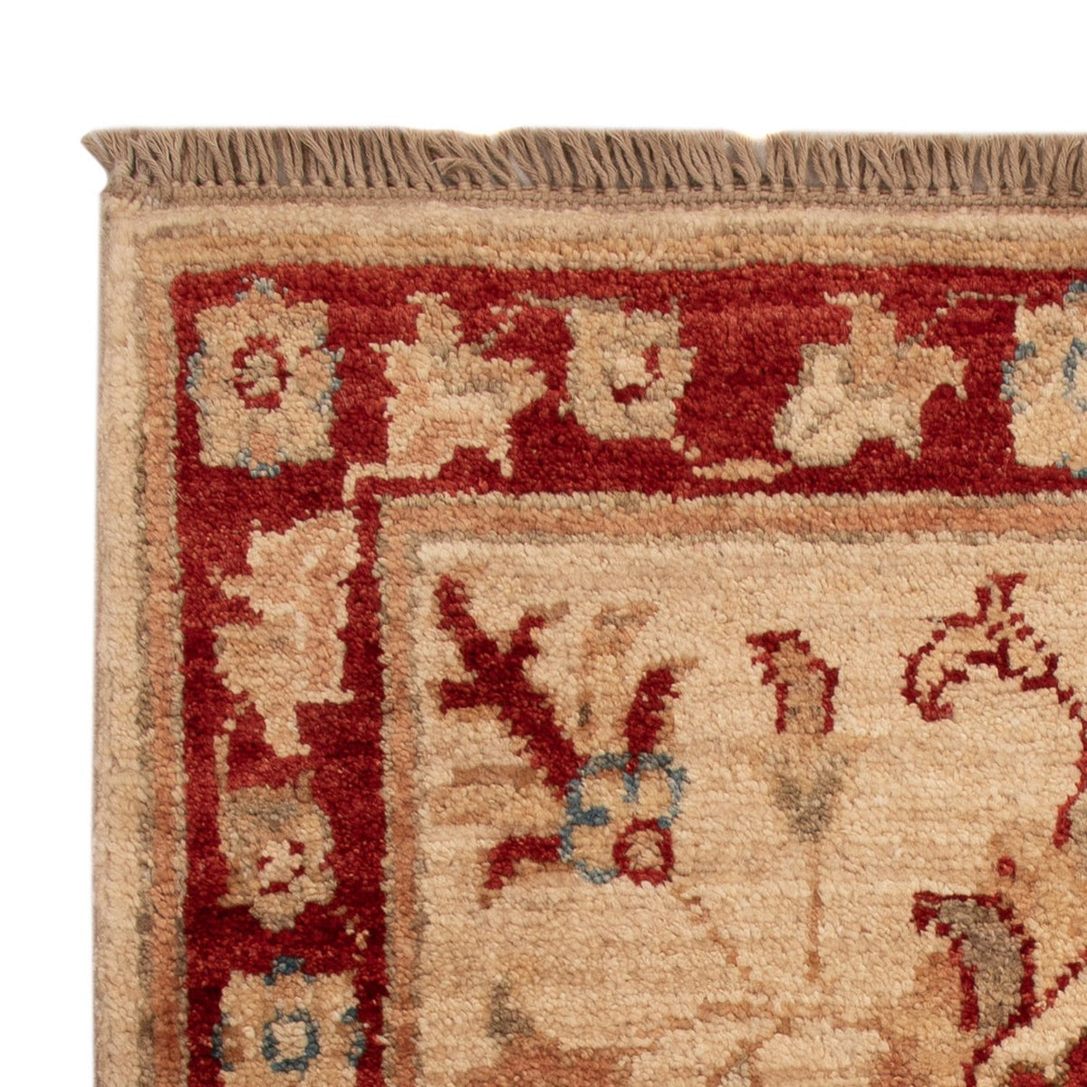 Ziegler Teppich - 71 x 52 cm - beige