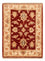 Ziegler Teppich - 70 x 50 cm - bordeauxrot