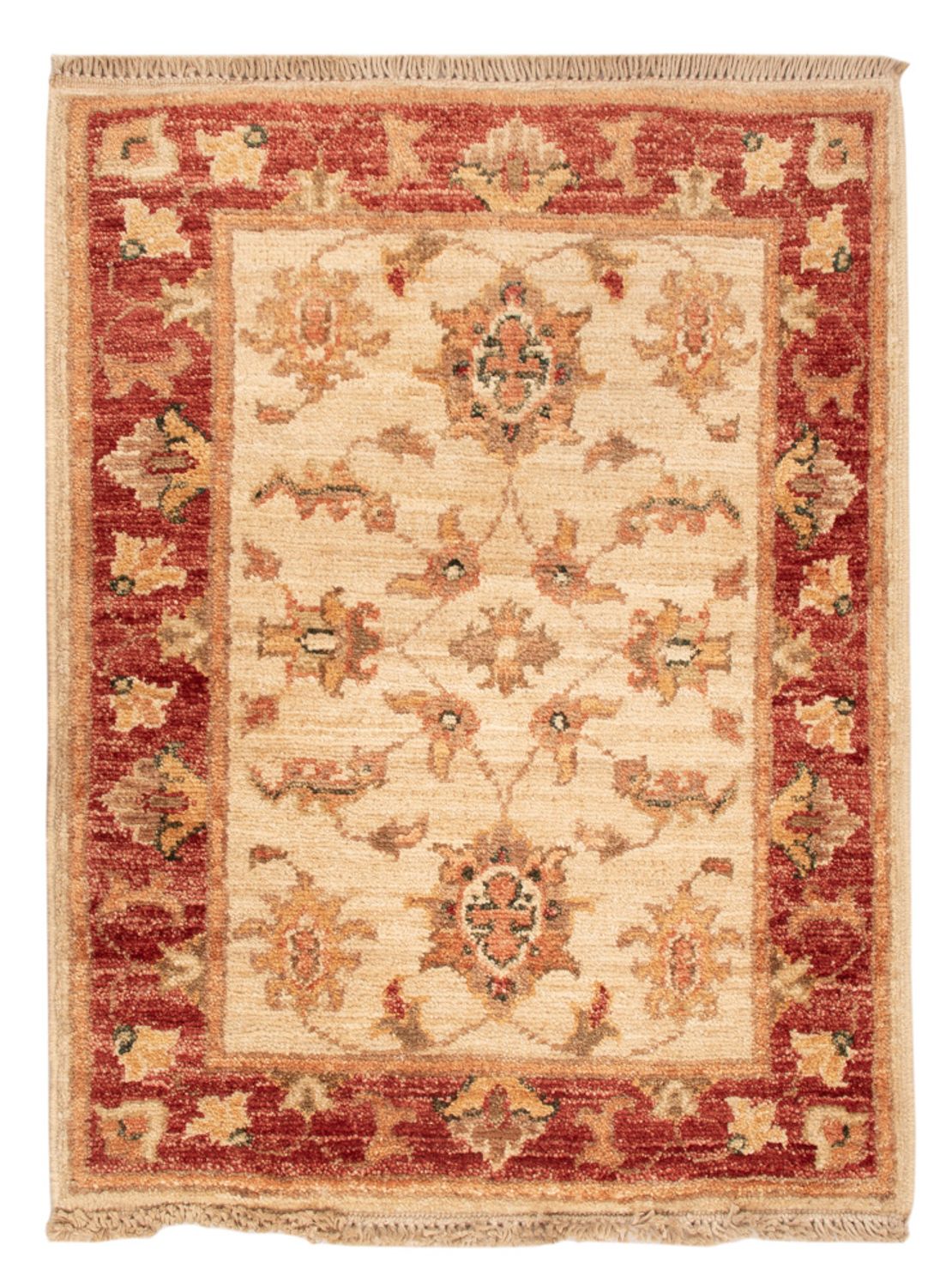 Ziegler Teppich - 66 x 50 cm - beige