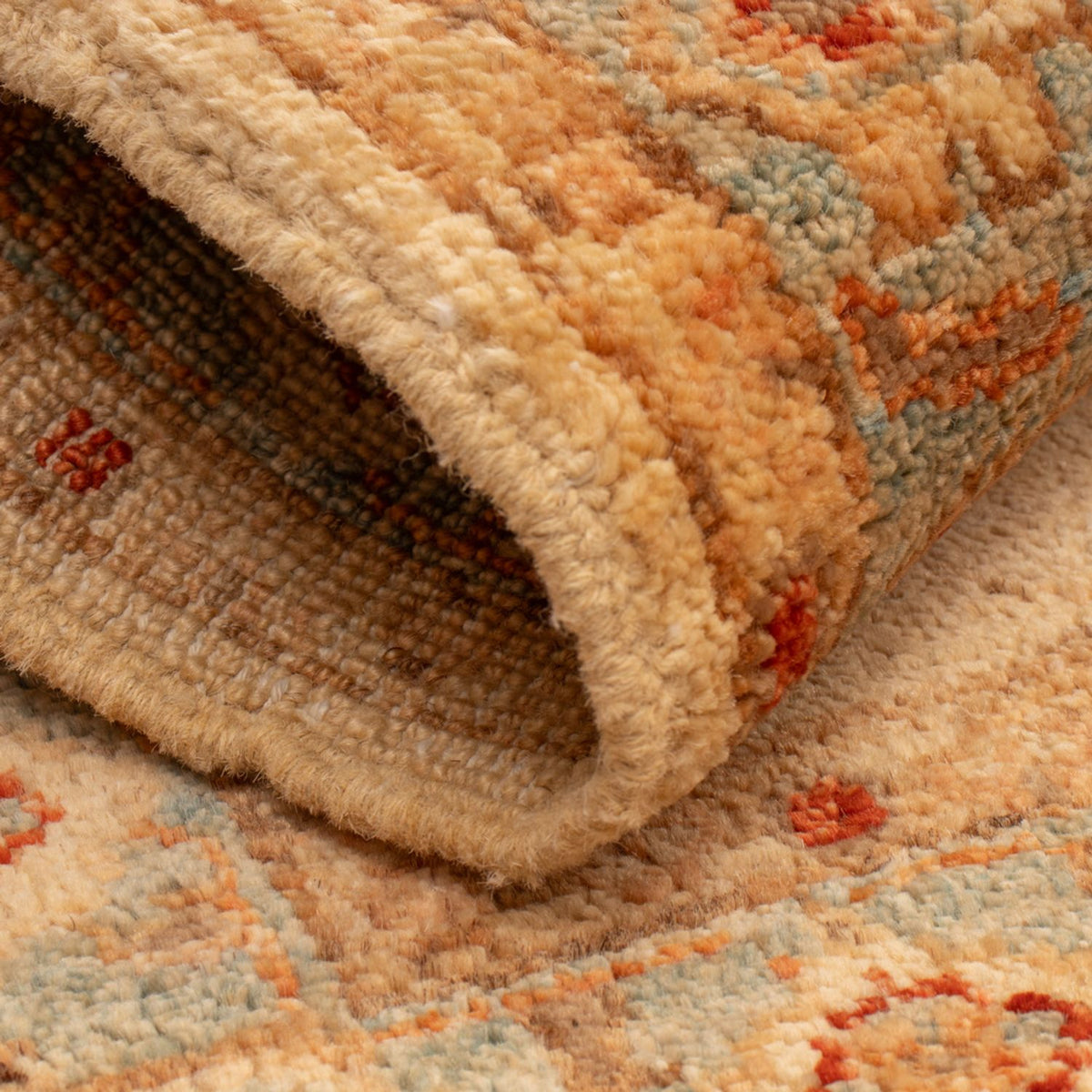 Ziegler Teppich - 91 x 64 cm - beige