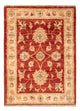 Ziegler Teppich - 73 x 54 cm - bordeauxrot