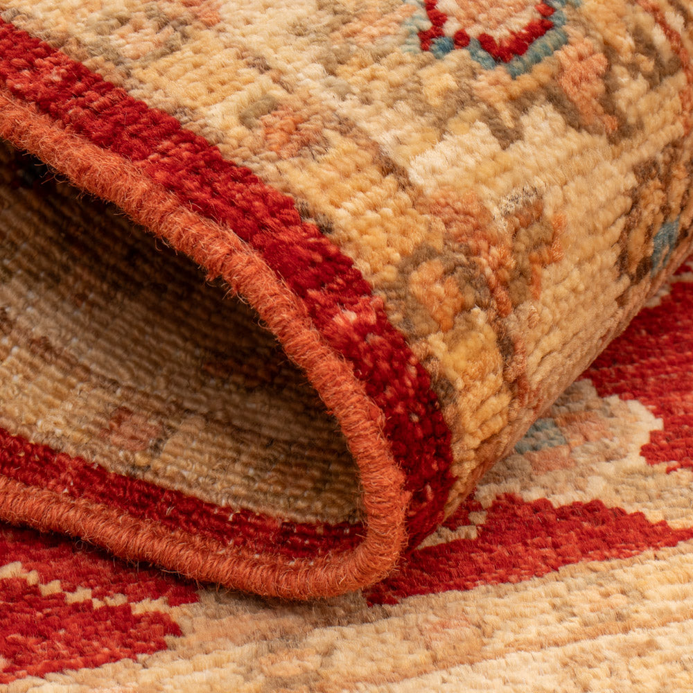 Ziegler Teppich - 90 x 61 cm - bordeauxrot