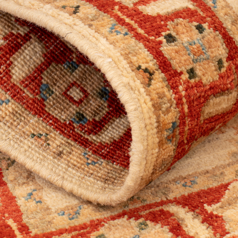 Ziegler Teppich - 84 x 59 cm - beige