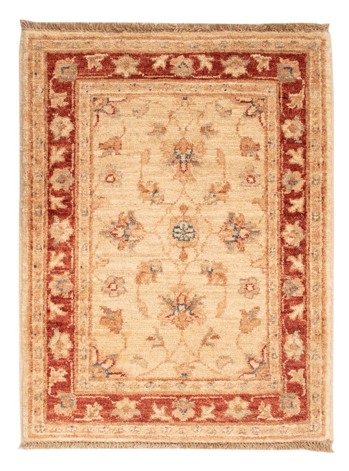 Ziegler Teppich - 69 x 52 cm - beige