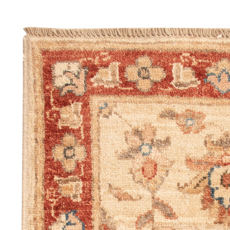 Ziegler Teppich - 70 x 51 cm - beige