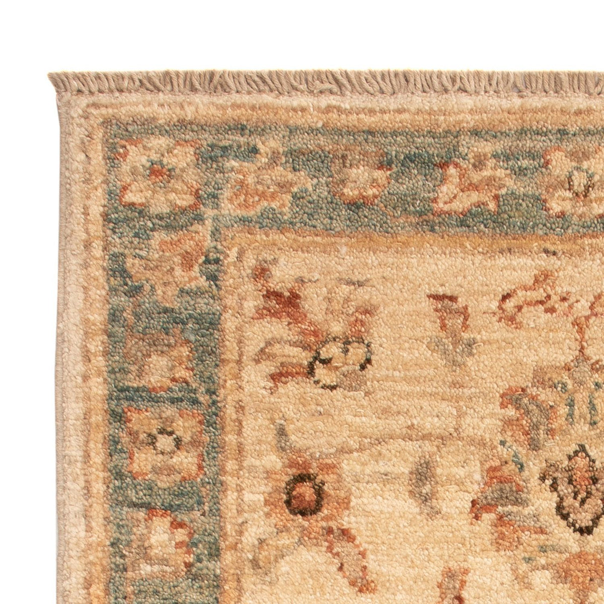 Ziegler Teppich - 73 x 51 cm - beige