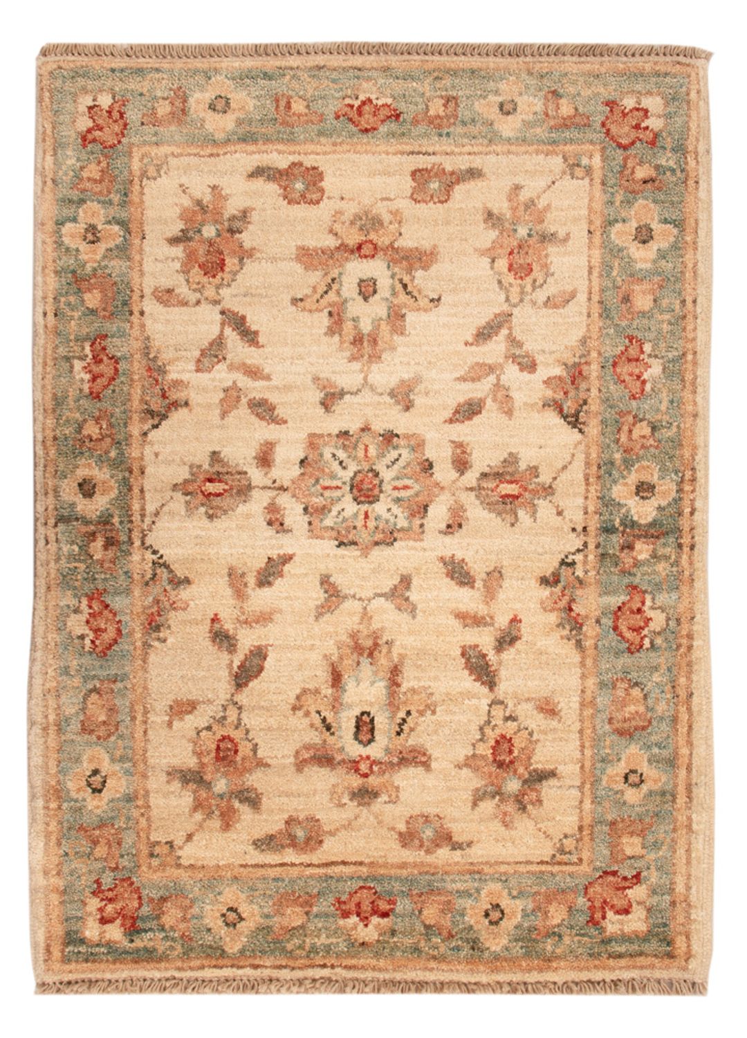 Ziegler Teppich - 70 x 50 cm - beige