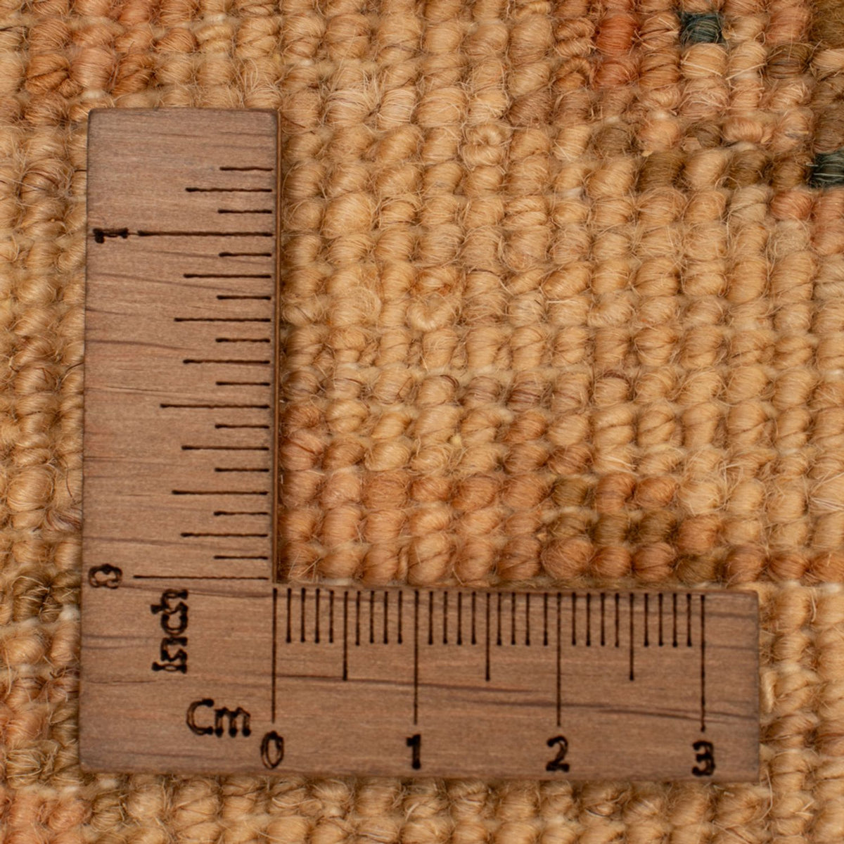 Ziegler Teppich - 62 x 48 cm - dunkelbeige