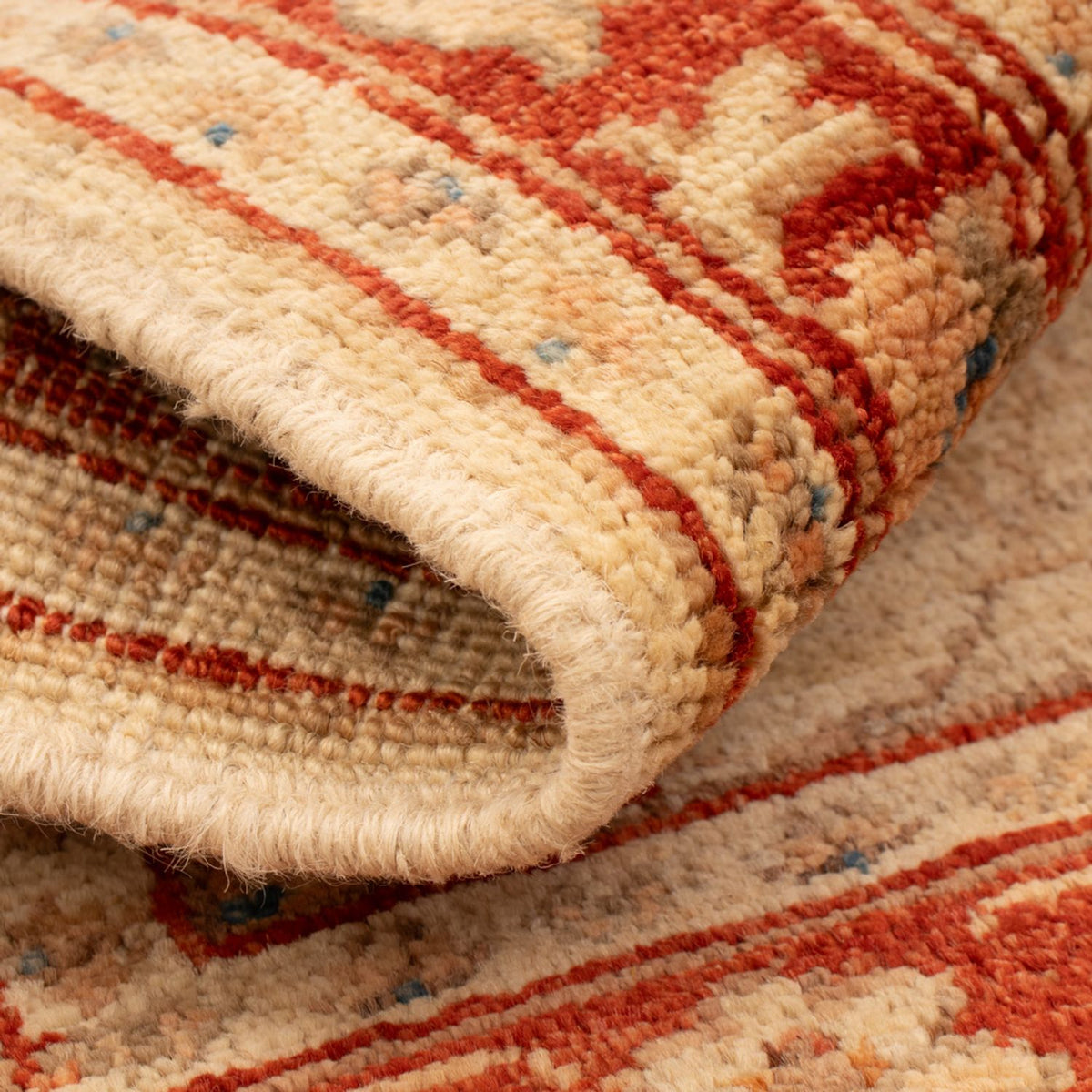 Ziegler Teppich - 70 x 52 cm - beige