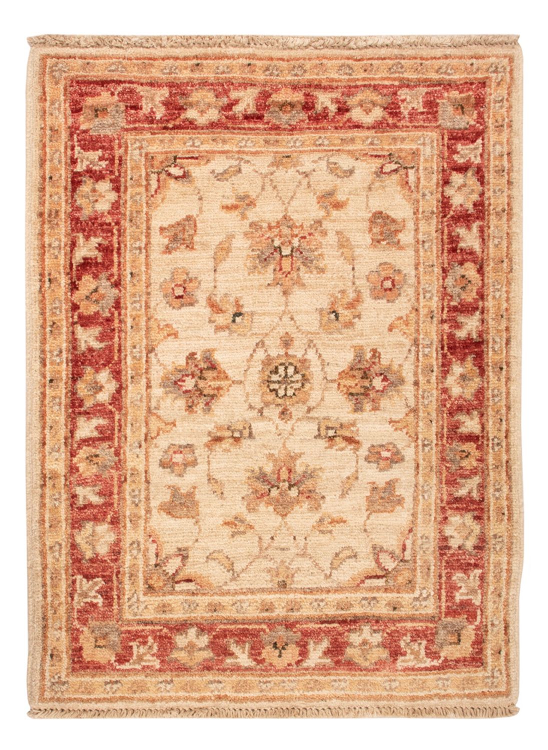 Ziegler Teppich - 70 x 52 cm - beige