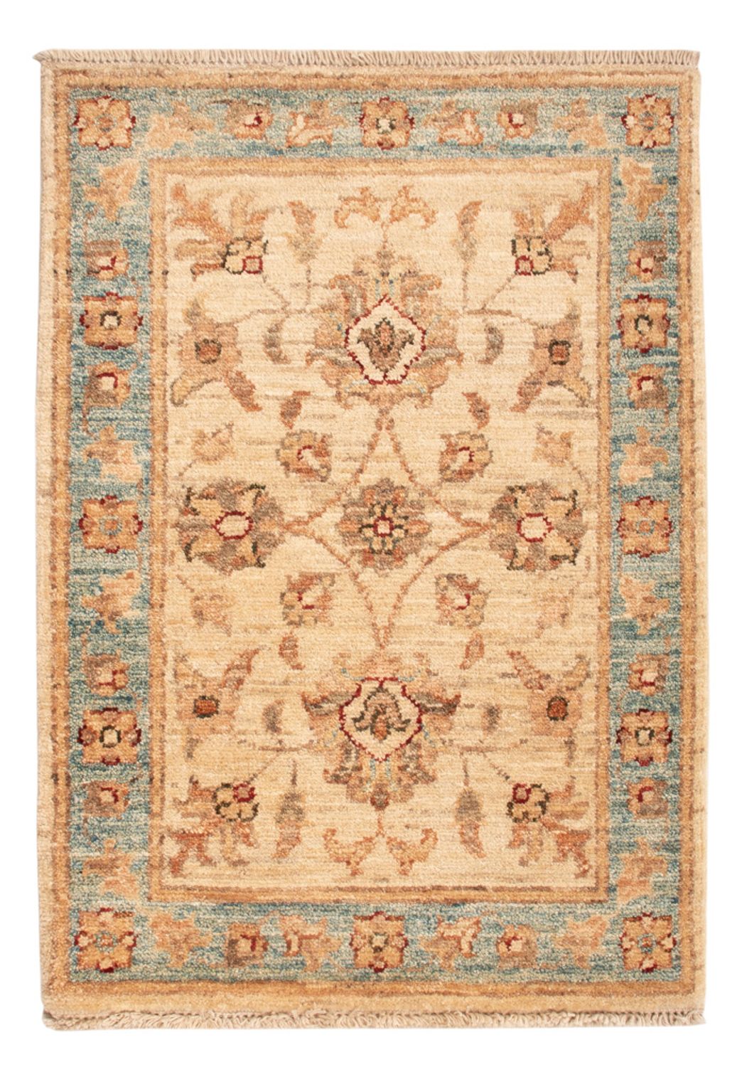 Ziegler Teppich - 72 x 50 cm - beige