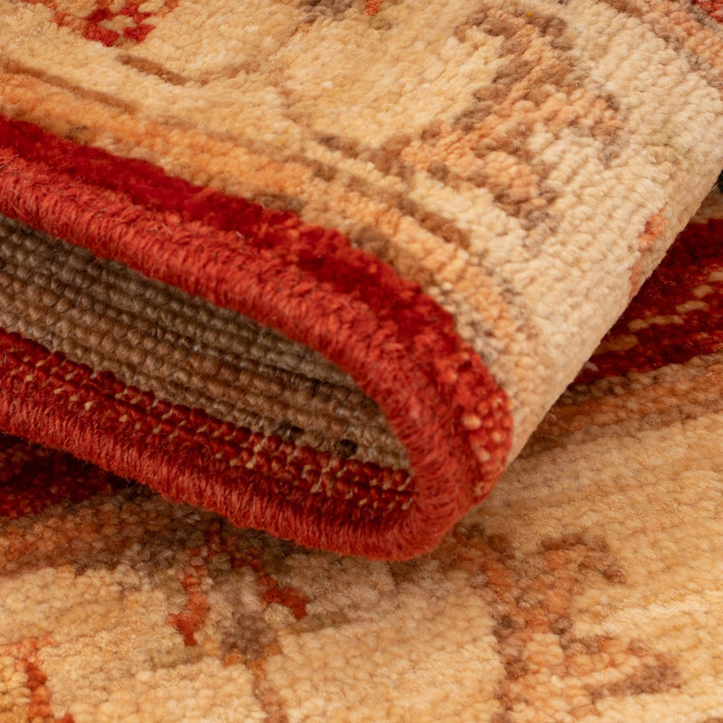 Ziegler Teppich - 63 x 52 cm - rot