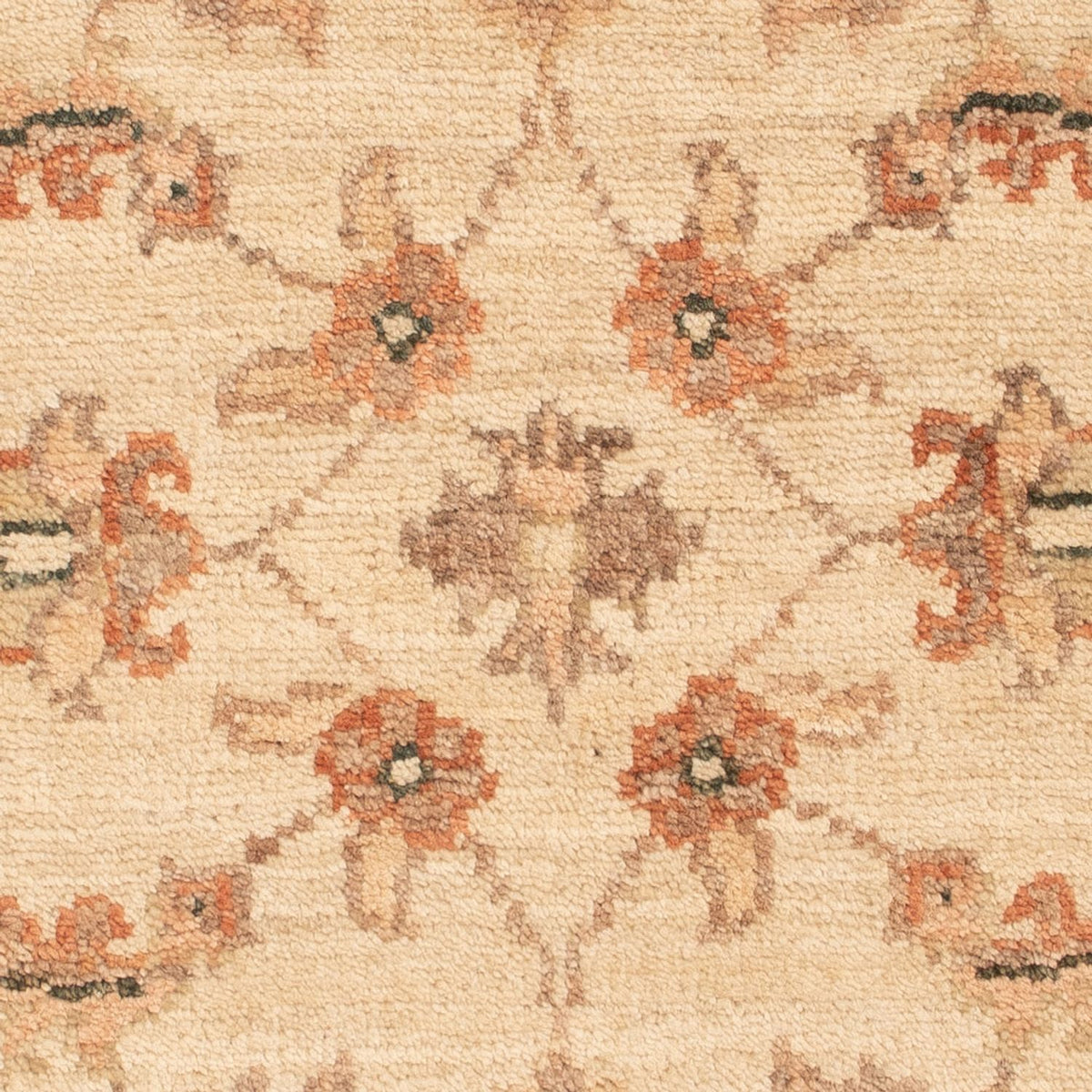 Ziegler Teppich - 68 x 50 cm - beige