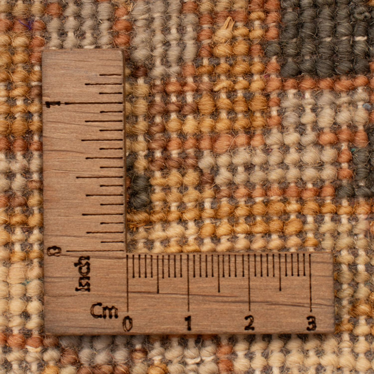 Ziegler Teppich - 90 x 60 cm - schwarz