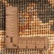 Ziegler Teppich - 90 x 60 cm - schwarz-weiß
