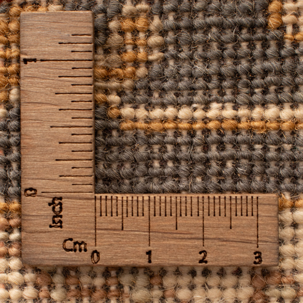 Ziegler Teppich - 90 x 60 cm - schwarz