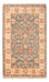 Ziegler Teppich - 90 x 60 cm - hellgrau