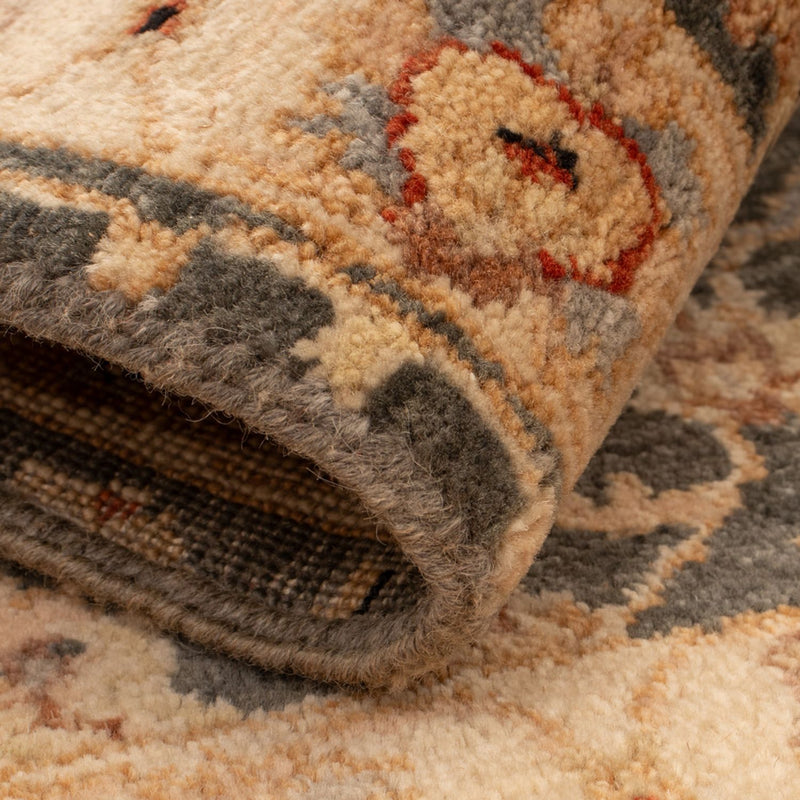 Ziegler Teppich - 90 x 60 cm - schwarz