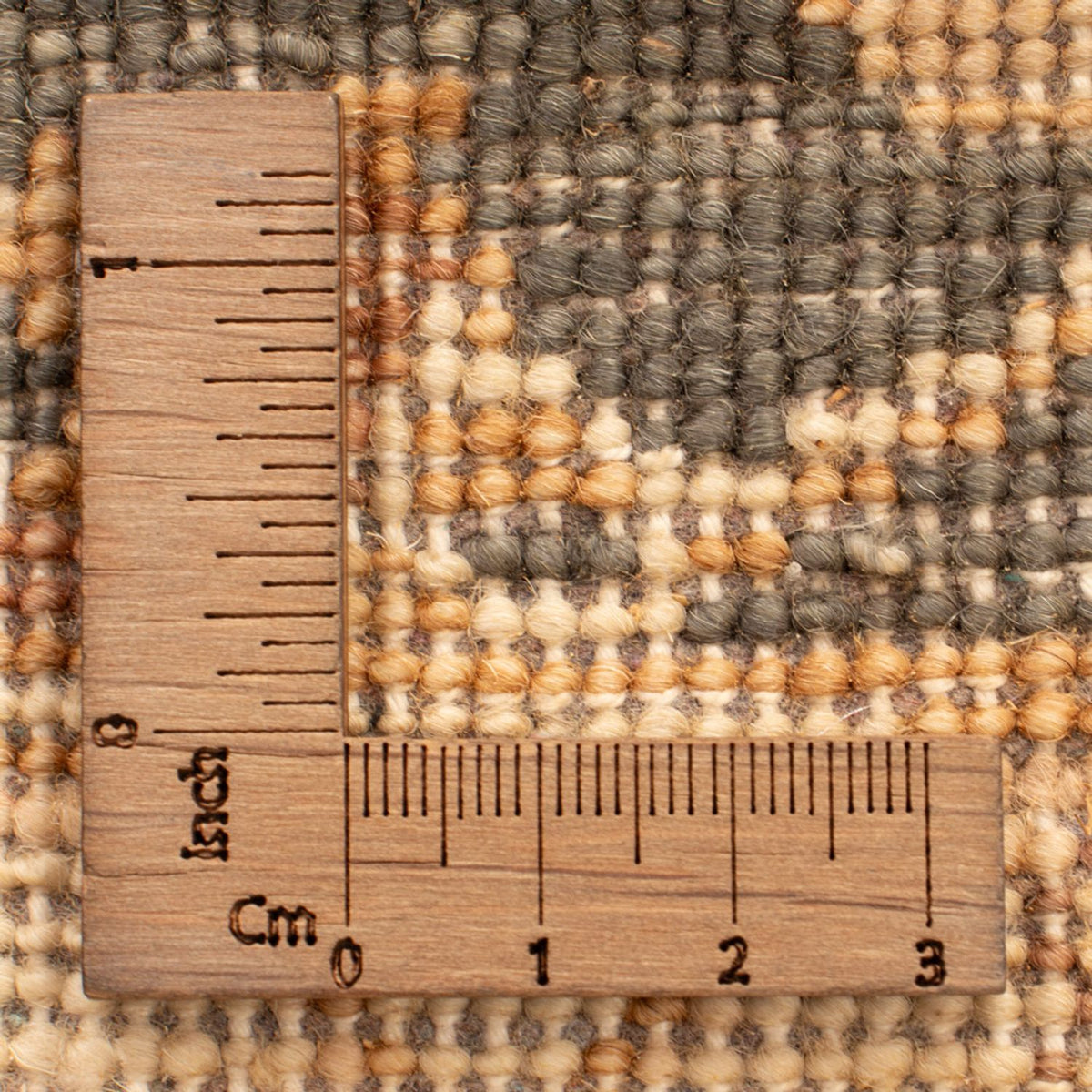 Ziegler Teppich - 90 x 60 cm - schwarz