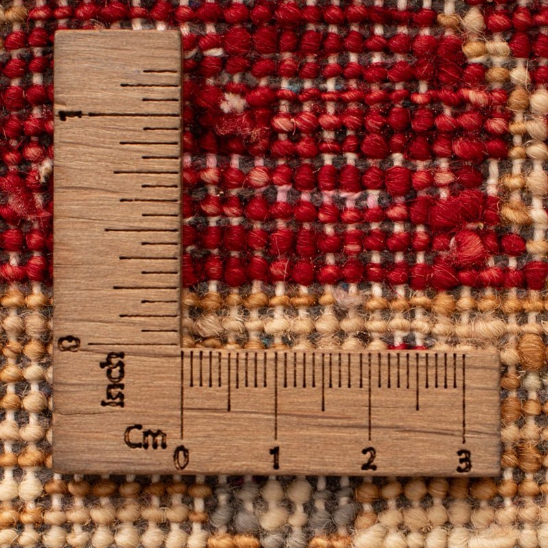 Ziegler Teppich - 90 x 60 cm - bordeauxrot