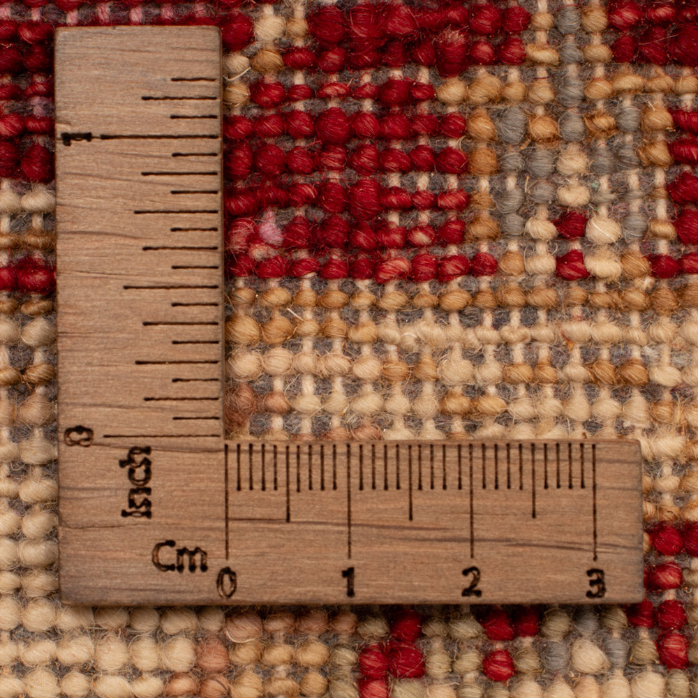 Ziegler Teppich - 90 x 60 cm - bordeauxrot