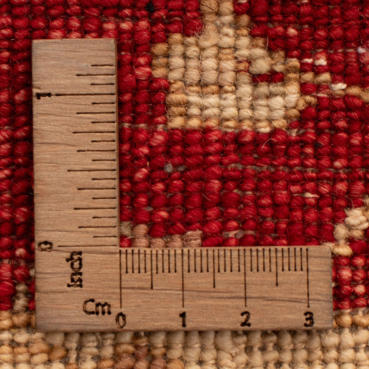 Ziegler Teppich - 90 x 60 cm - bordeauxrot