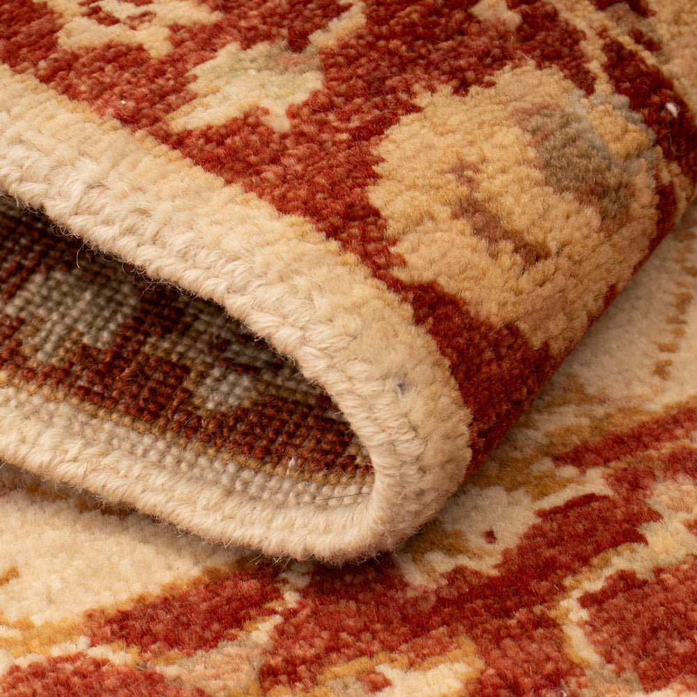 Ziegler Teppich - 90 x 60 cm - beige