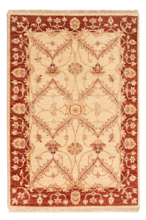 Ziegler Teppich - 90 x 60 cm - beige