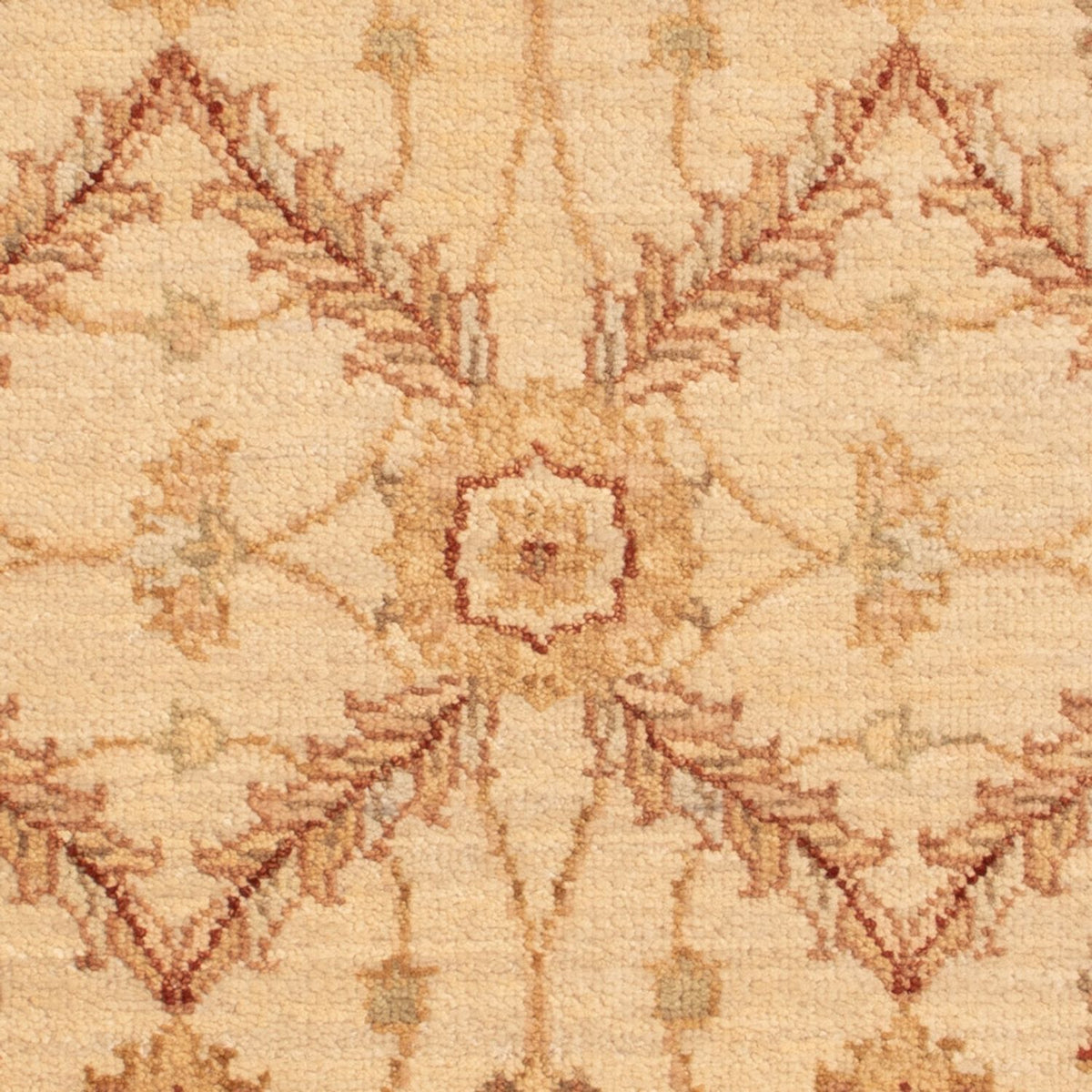 Ziegler Teppich - 90 x 60 cm - beige