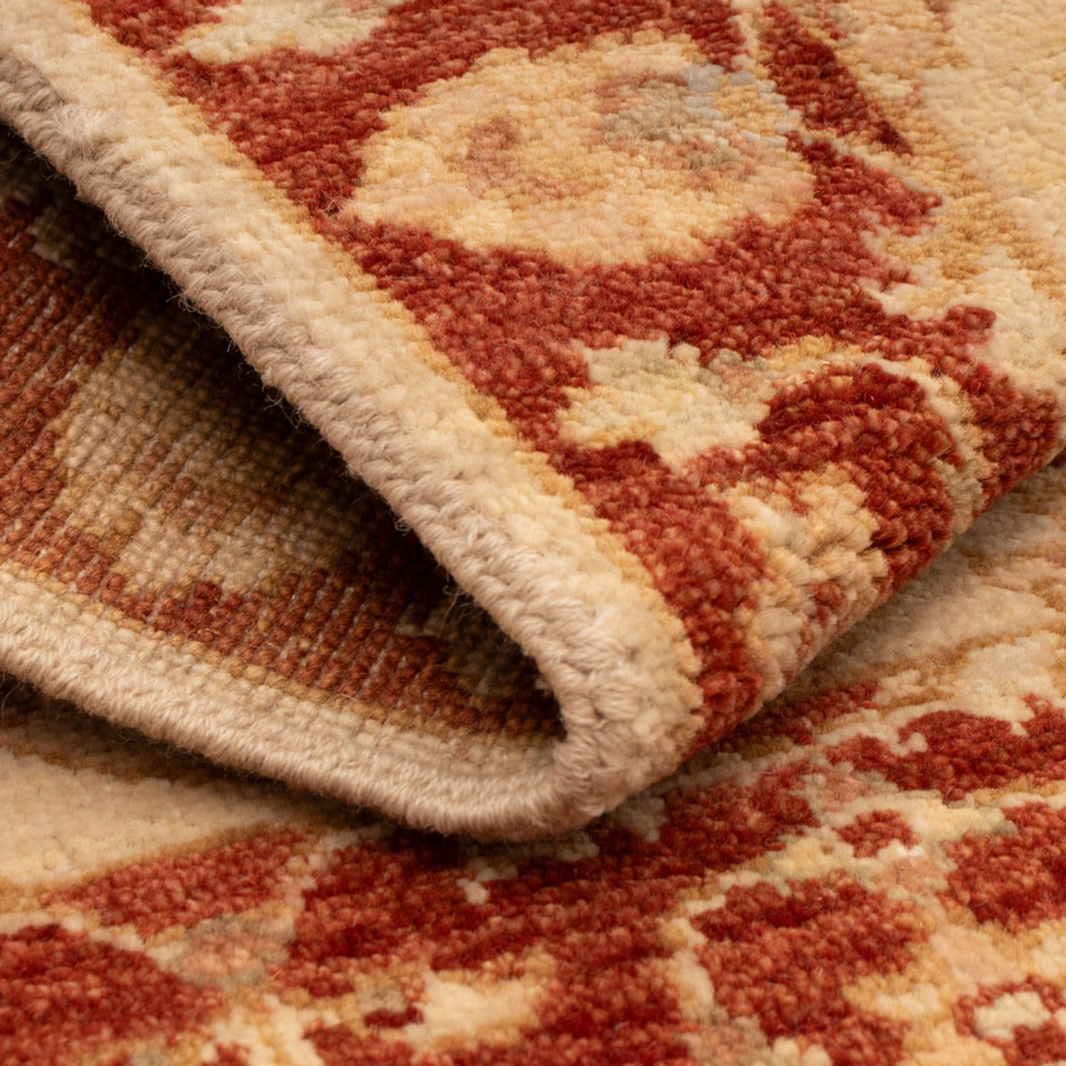 Ziegler Teppich - 90 x 60 cm - beige