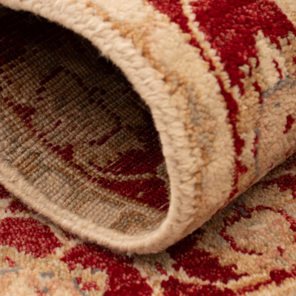 Ziegler Teppich - 90 x 60 cm - beige