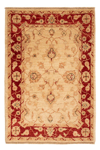 Ziegler Teppich - 91 x 63 cm - beige