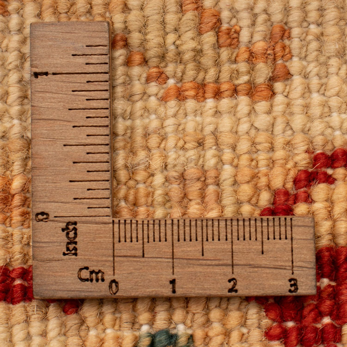 Ziegler Teppich - 91 x 63 cm - beige