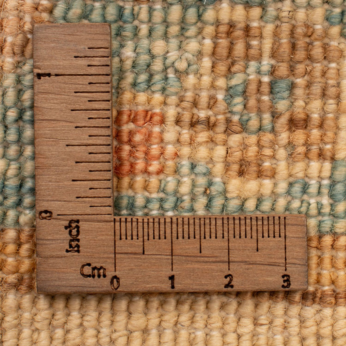 Ziegler Teppich - 74 x 53 cm - hellblau