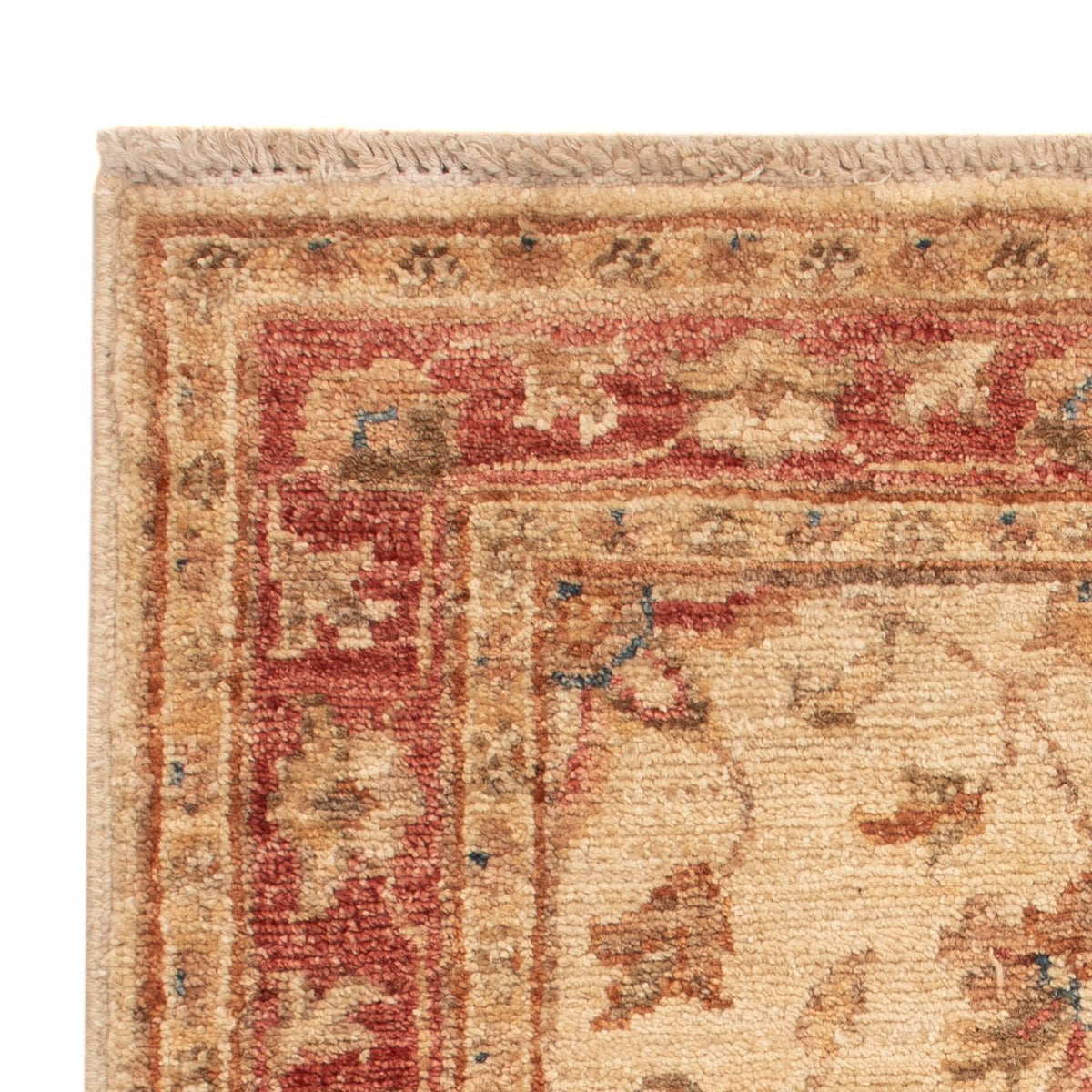 Ziegler Teppich - 72 x 51 cm - beige