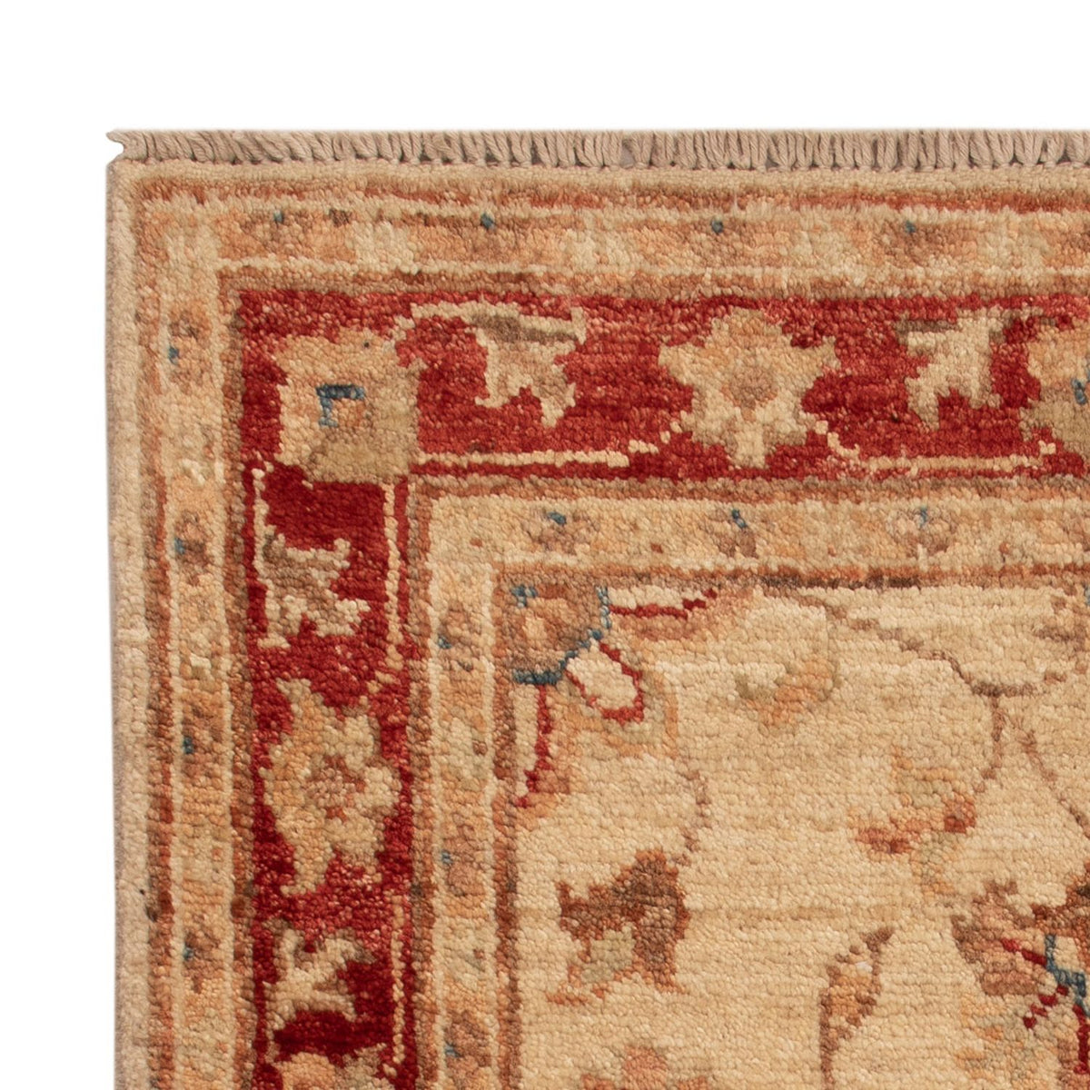 Ziegler Teppich - 70 x 51 cm - beige