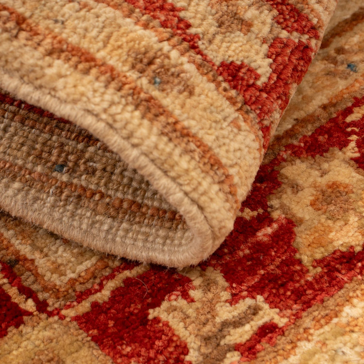 Ziegler Teppich - 70 x 51 cm - beige