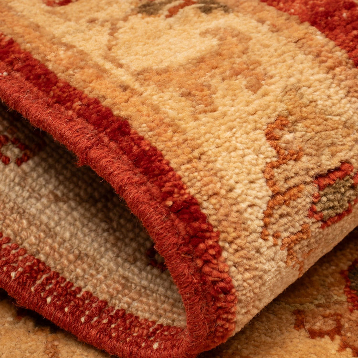 Ziegler Teppich - 68 x 48 cm - rot