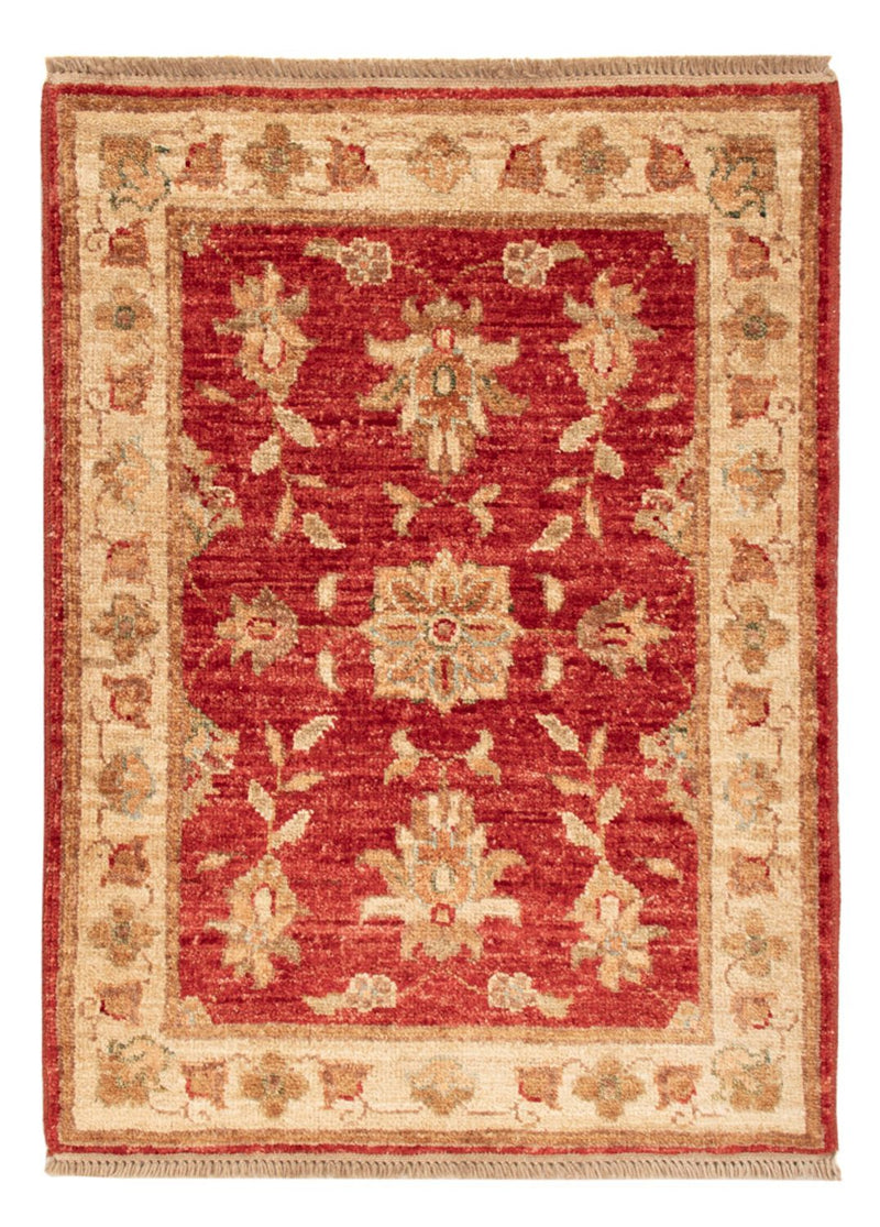 Ziegler Teppich - 68 x 50 cm - rot
