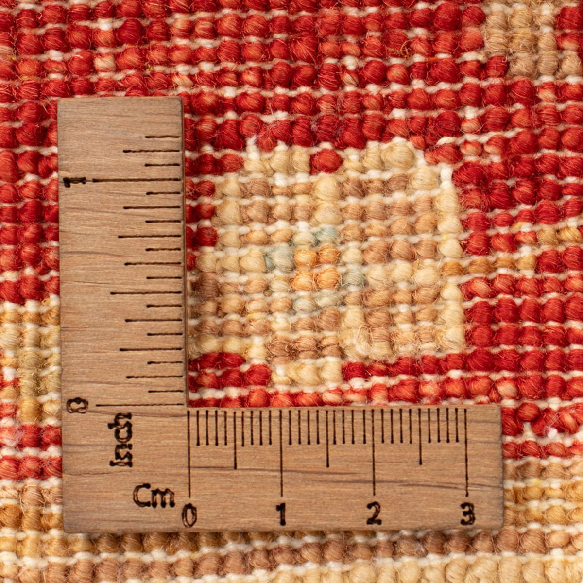 Ziegler Teppich - 68 x 50 cm - rot