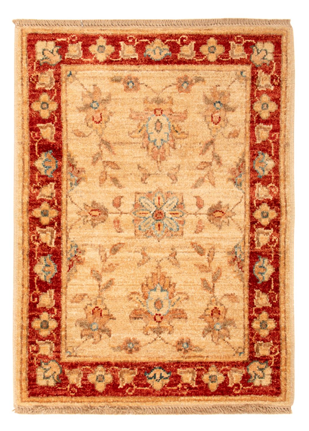 Ziegler Teppich - 70 x 50 cm - beige