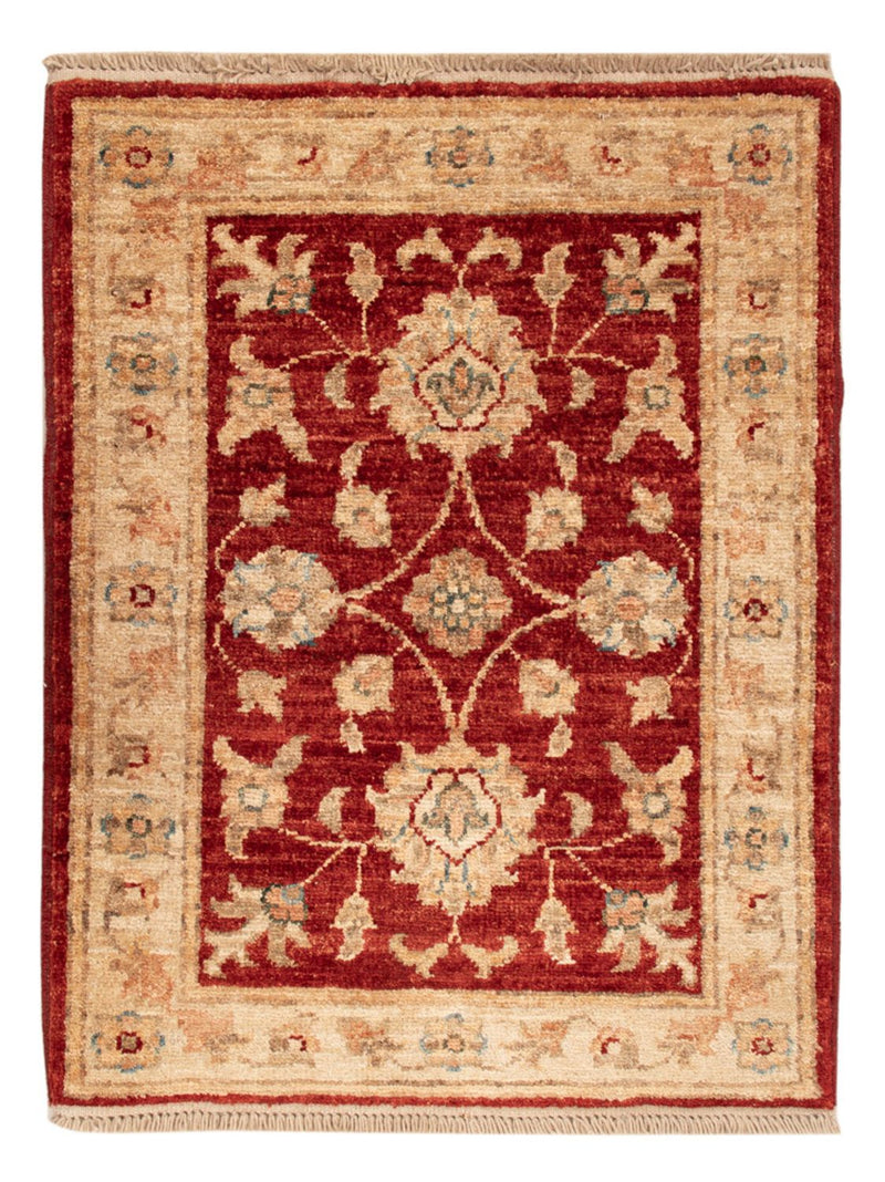 Ziegler Teppich - 65 x 50 cm - rot