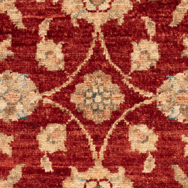 Ziegler Teppich - 65 x 50 cm - rot