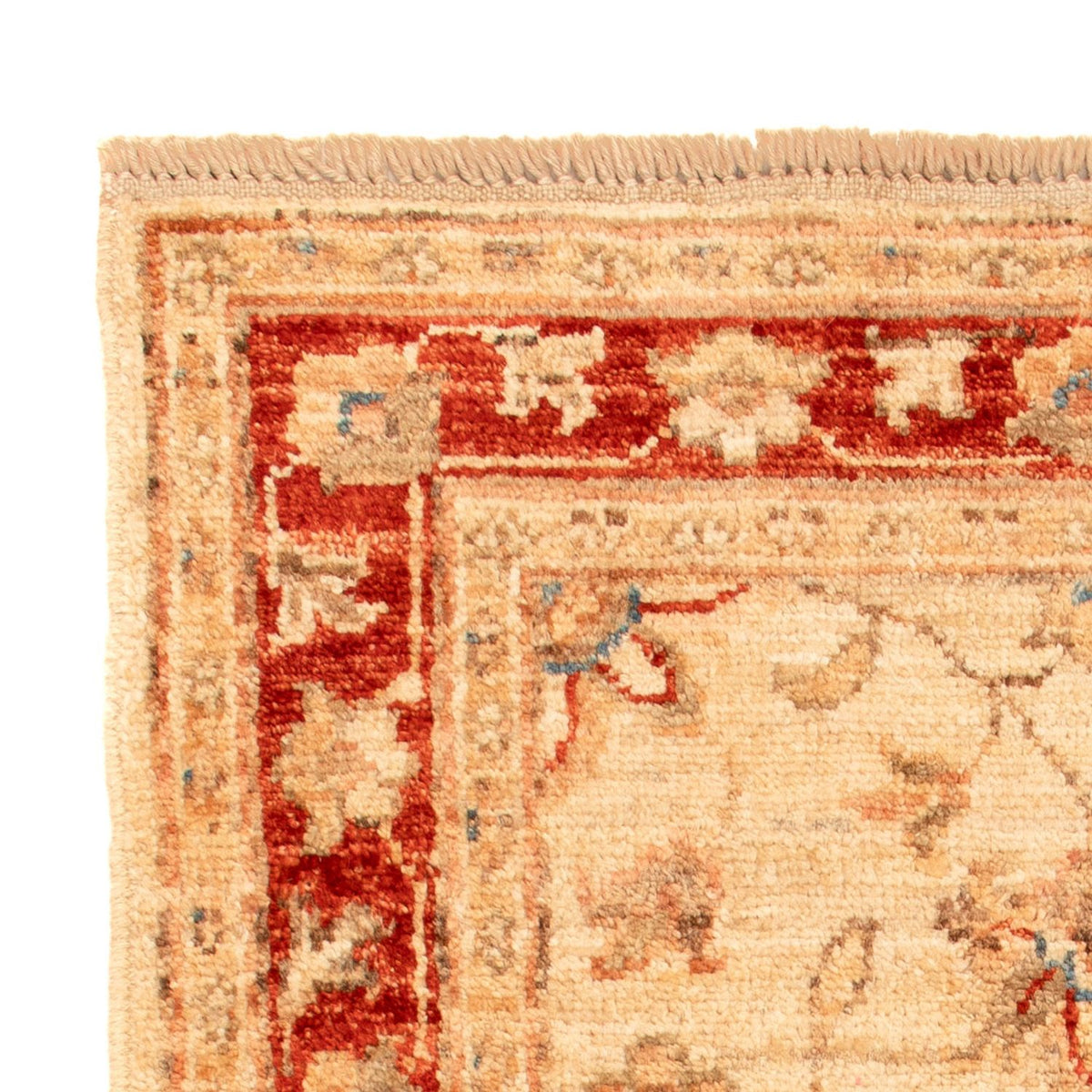 Ziegler Teppich - 77 x 49 cm - beige