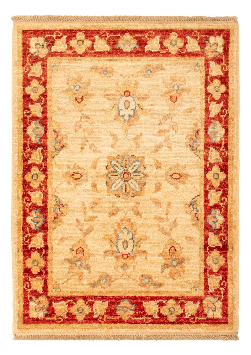 Ziegler Teppich - 70 x 52 cm - beige
