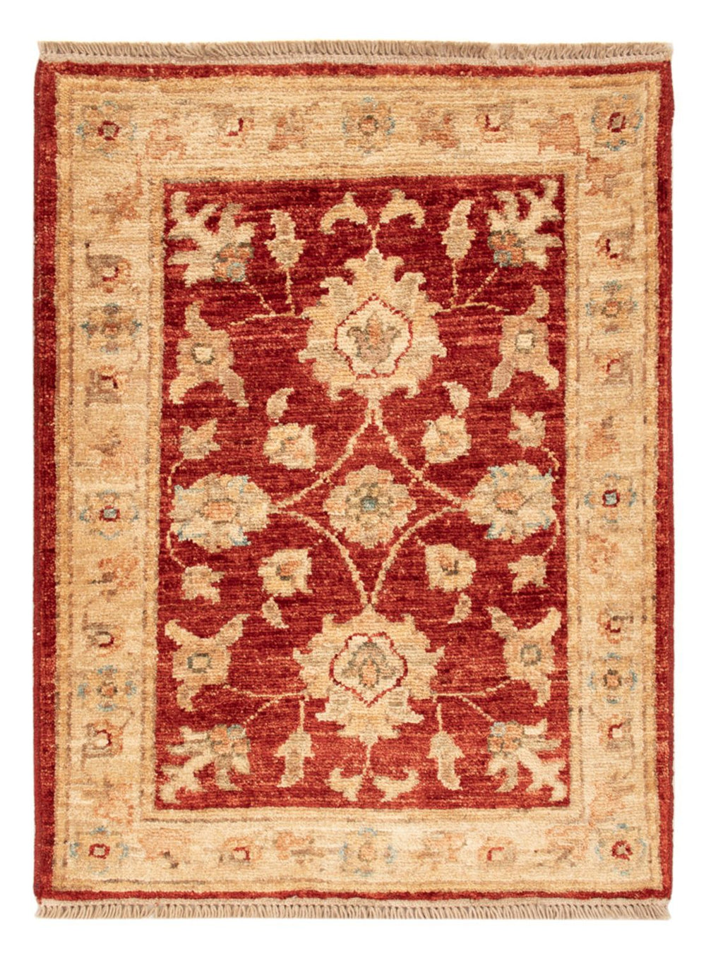 Ziegler Teppich - 68 x 53 cm - rot