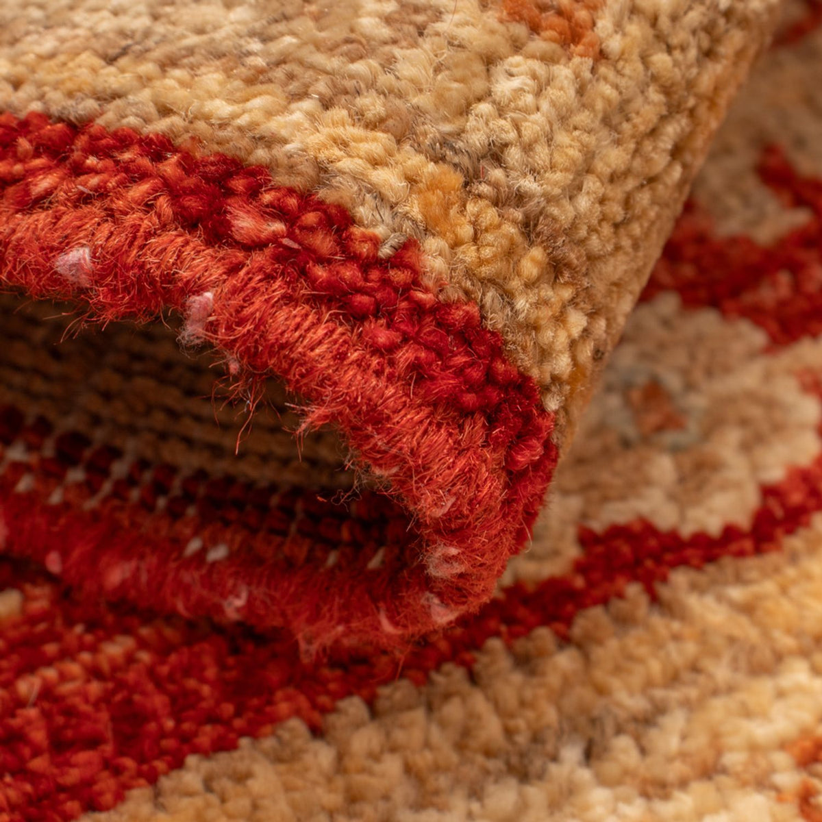 Ziegler Teppich - 64 x 51 cm - rot