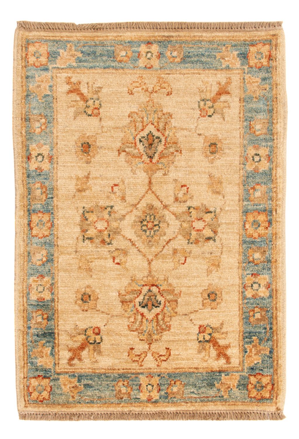 Ziegler Teppich - 66 x 46 cm - beige